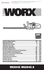 Worx WG284E Oorspronkelijke Gebruiksaanwijzing