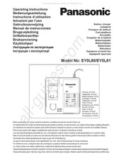 Panasonic EY0L80 Gebruiksaanwijzing