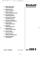 EINHELL 42.582.00 Gebruiksaanwijzing