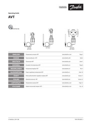 Danfoss AVT/VG Handleiding