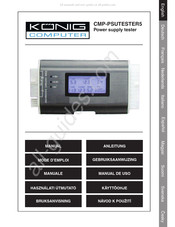 Konig Computer CMP-PSUTESTER5 Gebruiksaanwijzing