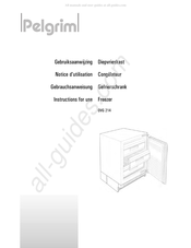 Pelgrim OVG 214 Gebruiksaanwijzing