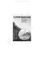 Lumie Bodyclock CLASSIC 150 Gebruiksaanwijzing