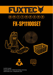 FUXTEC FX-SP11100SET Originele Gebruiksaanwijzing