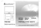 SOUNDMASTER PDB1960 Handleiding