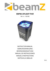 Beamz BBP96 UPLIGHT PAR Gebruiksaanwijzing