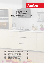 Amica KGC15491W Gebruiksaanwijzing