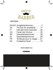 Melissa House of Barber 16670094 Handleiding