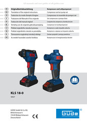Gude 58427 Vertaling Van De Originele Gebruiksaanwijzing