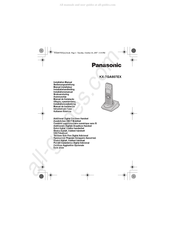 Panasonic KX-TGA807EX Installatiehandleiding