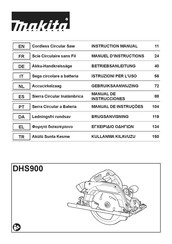 Makita DHS900 Gebruiksaanwijzing