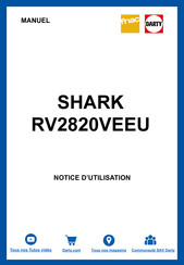 Shark RV2820VEEU Instructies