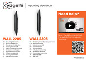 Vogel's WALL 2305 Montagevoorschrift
