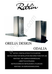 ROBLIN ORELIA DESIGN Montage- En Gebruikshandleiding