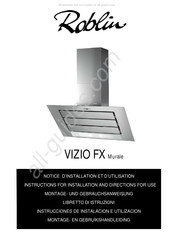 ROBLIN VIZIO FX Montage- En Gebruikshandleiding
