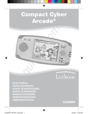 LEXIBOOK Compact Cyber Arcade JL2365DP Gebruiksaanwijzing