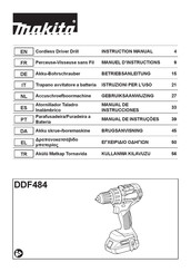 Makita DDF484 Gebruiksaanwijzing