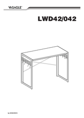 Songmics VASAGLE LWD42 Handleiding