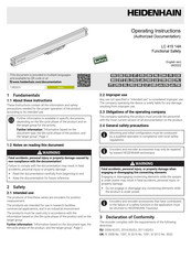 HEIDENHAIN LC 415 14A Bedieningshandleiding