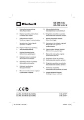 EINHELL GE-CM 36 Li Originele Handleiding