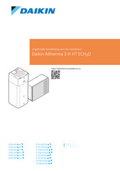 Daikin Altherma 3 H HT ECH2O EPRA18DV3 Series Uitgebreide Handleiding Voor De Installateur
