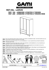 Gautier Gami 280 Montage-Instructies