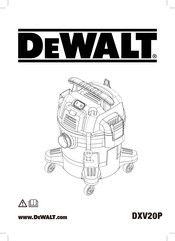 DeWalt DXV20P Vertaling Van De Originele Handleiding