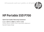 HP P700 Snelstartgids