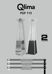 Qlima PGP 113 Gebruiksaanwijzing