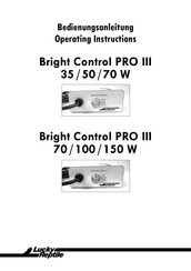 Lucky Reptile Bright Control PRO III 70 W Gebruiksaanwijzing