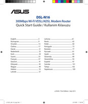 ASus DSL-N16 Snelstartgids