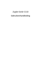 Acer Aspire 5510 Series Gebruikershandleiding