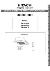 Hitachi RAI-35QPB Handleiding