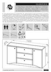 ML MEBLE GLAMOUR 02 Montage-Instructies