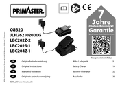 PrimAster LBC2025-1 Originele Gebruiksaanwijzing