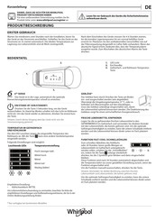 Whirlpool WHC18D021C2 SF Handleiding