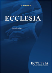 Johannus Ecclesia D-35 Handleiding