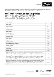 Danfoss Optyma Plus OP-MPGM Instructies