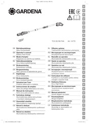 Gardena 14770 Gebruiksaanwijzing