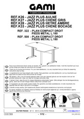 Gautier Gami 322 Montage-Instructies