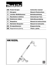 Makita HK1820L Gebruiksaanwijzing