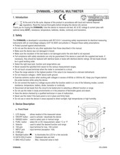 Velleman DVM860BL Handleiding