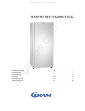 Gram FS 122-02 Gebruiksaanwijzing