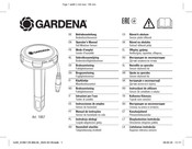 Gardena 1867 Gebruiksaanwijzing