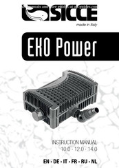 Sicce EKO Power 12.0 Handleiding