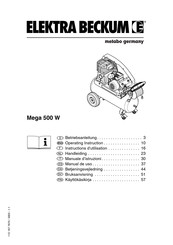 Elektra Beckum Mega 500 W Handleiding