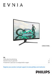 Philips EVNIA 32M2C3500L Handleiding
