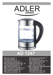 Adler europe AD 1247 Handleiding