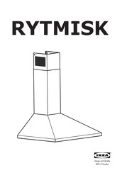 IKEA RYTMISK Handleiding