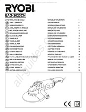 Ryobi EAG-2023CN Gebruikershandleiding